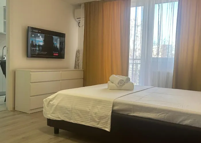 Garsoniera Cu Parcare Si Self Check-in Langa Grand Arena *